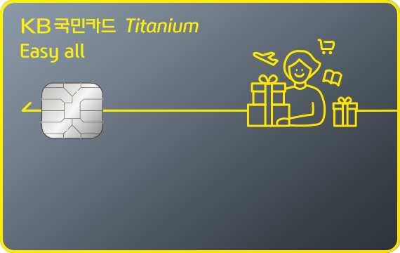KB국민 easy all 티타늄카드
